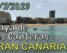 Descubre la belleza de la Playa de Las Canteras en Las Palmas: un destino imperdible para tu próximo viaje de turismo